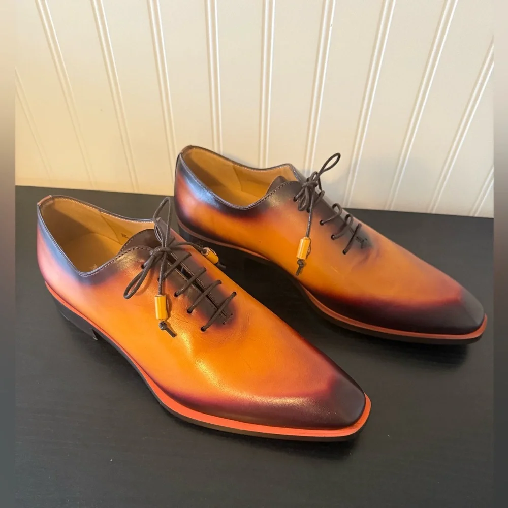 Mezlan Dietro Whole Cut Leather Oxford - Picture 4 of 12